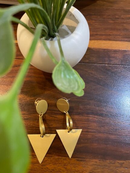 Tiendaa Premium Quality Handcrafted Brass Designer Earrings