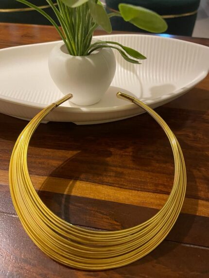Tiendaa's Luxury-Wear Premium Quality Handcrafted Brass Neckpiece
