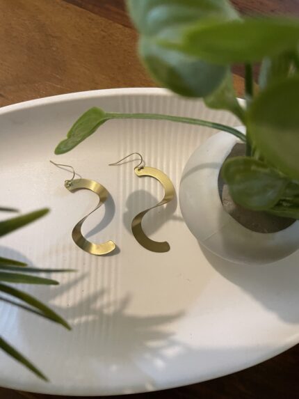 Tiendaa Premium Quality Handcrafted Brass Earrings