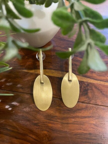 Premium Quality Hand-crafted Designer Brass Earrings