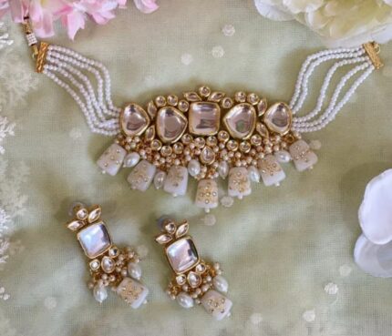 Luxurious Handcrafted Designer Kundan Jewellery